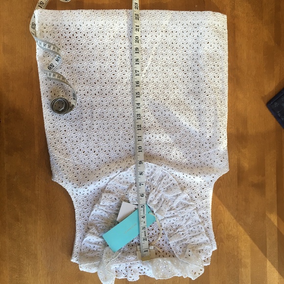 BNWT Kate Spade White Eyelet Top - sz 2A - Picture 12 of 15